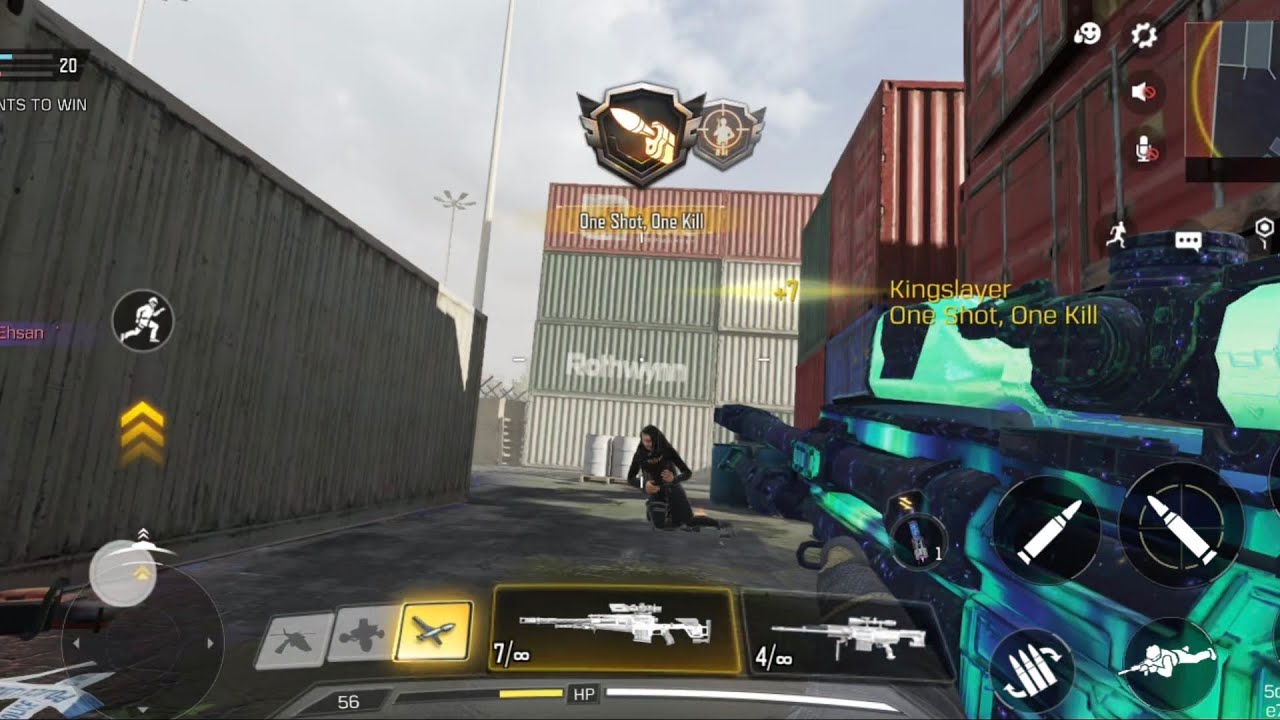 Shipment, Room, Sniper 1vs1 Gameplay  (Call of duty mobile)