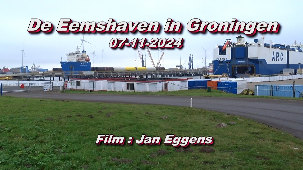 De Eemshaven in Groningen 07 11 2024