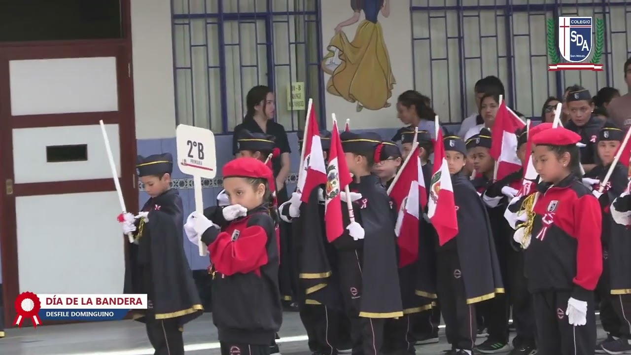 Día de la bandera del Perú 2023 | 2do de Primaria Patio A | SDA