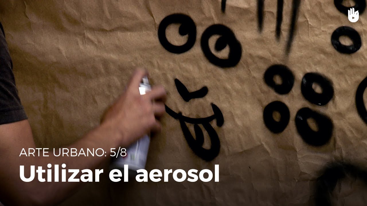 Arte urbano: aprende graffiti - ¿Cómo se usa el aerosol o spray? 5-8
