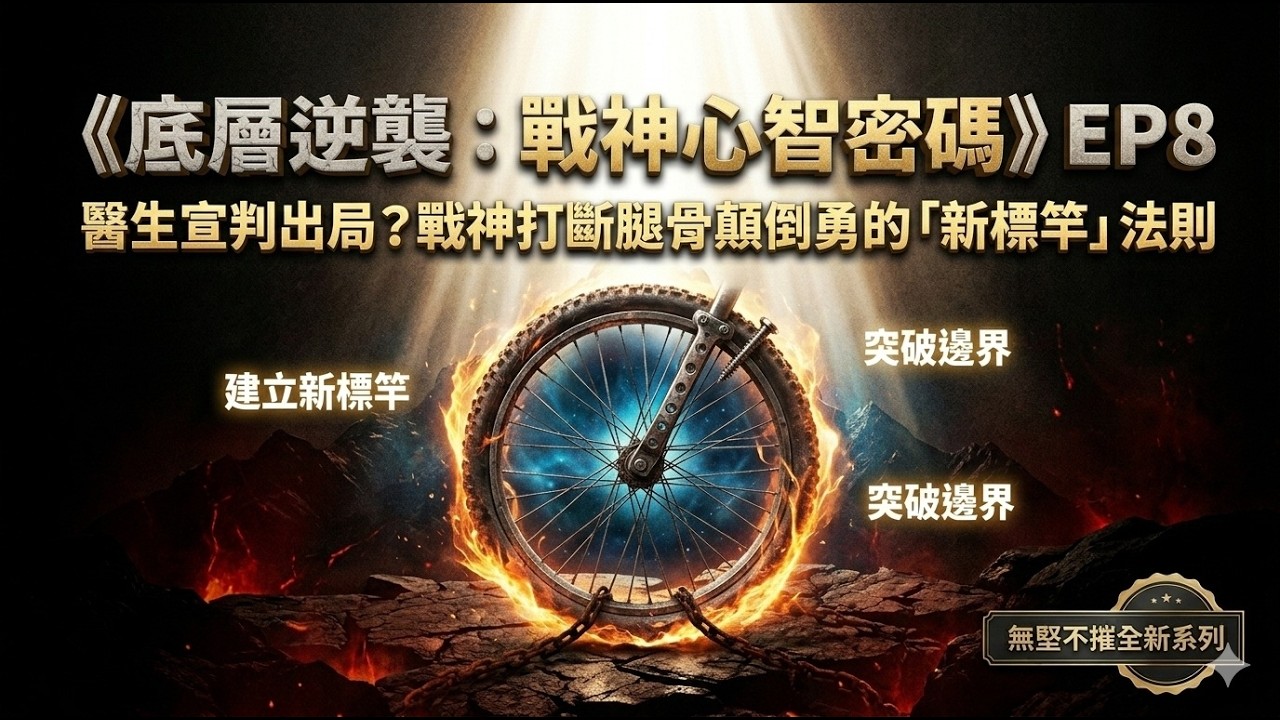 底層逆襲：戰神心智密碼 EP8 - 醫生宣判出局？戰神教你「打斷腿骨顛倒勇」，尋找你的新標竿！
