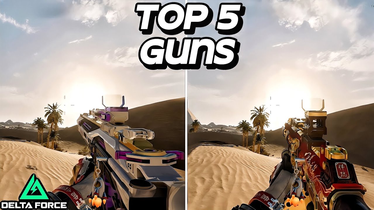 TOP 5 BEST GUNS in SEASON 8 of Delta Force.