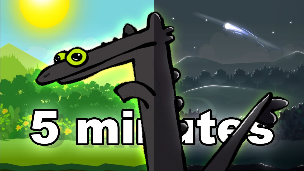 Toothless dancing for 5 minutes | Toothless Dance Meme
