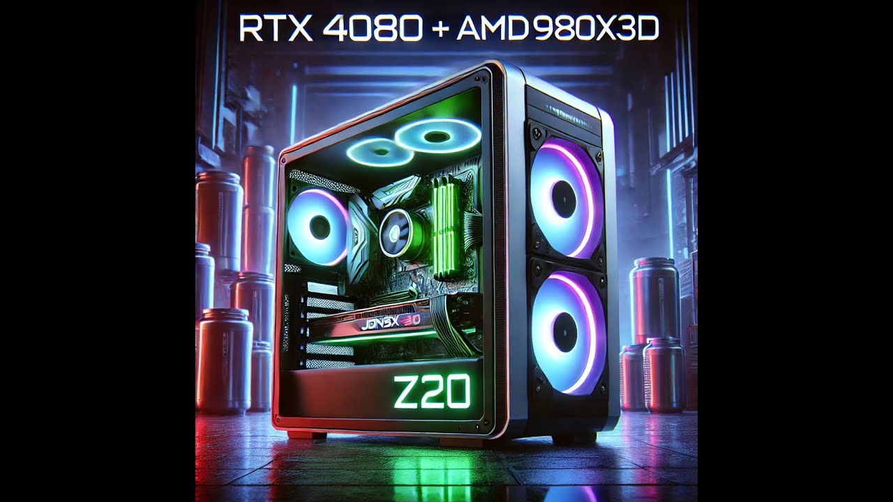 High-Performance Mini PC Build | RTX 4080 & 9800X3D in Jonsbo Z20