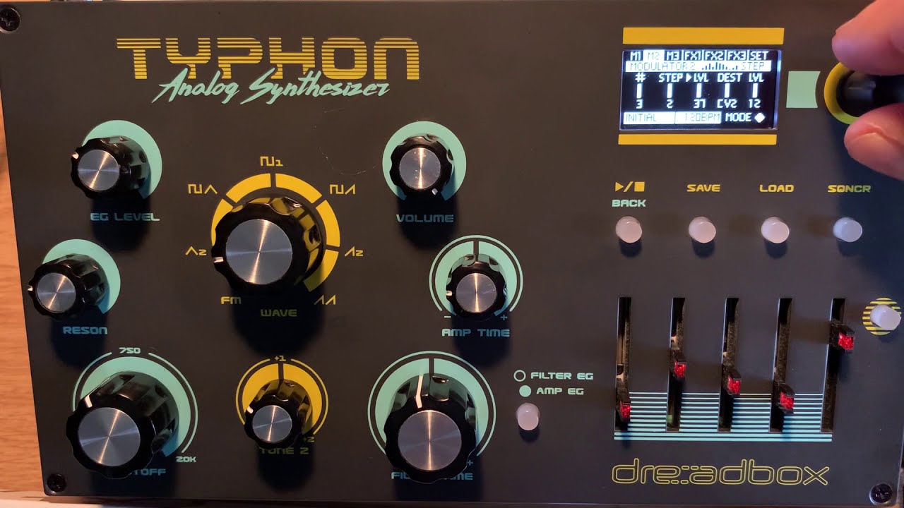 DREADBOX TYPHON - firmware 2 update - part 1 - oscillator section