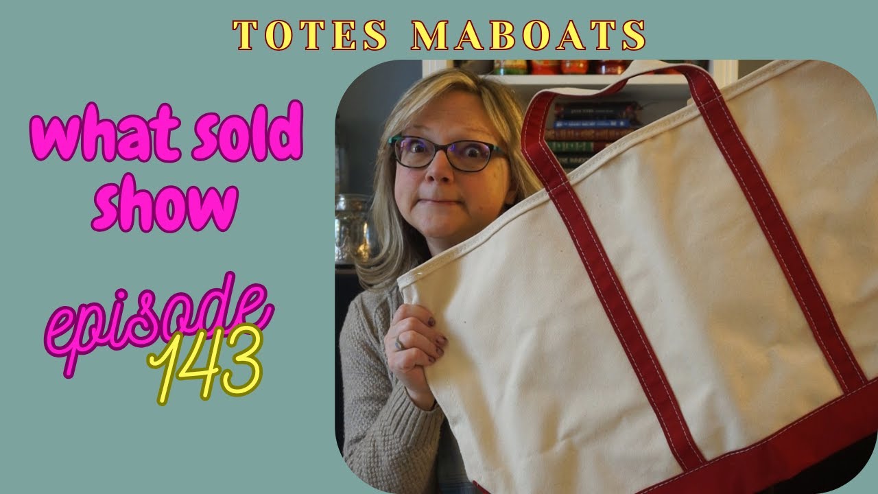 I sold an LL Bean Boat and Tote...for how much??!? Check it out!!