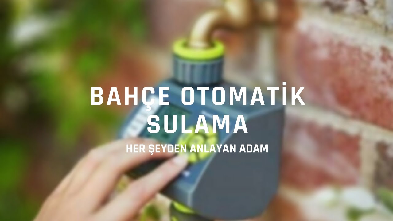 Bahçe Otomatik Sulama Sistemi - Verve Su Zamanlayıcısı