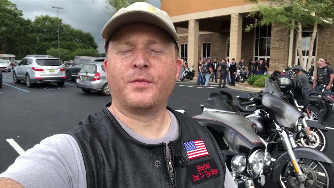 Bikers ride in honor of biker killed by an alleged drunk driver