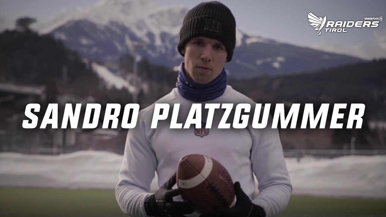 Sandro Platzgummer: Mein erstes Jahr in der NFL | SWARCO RAIDERS Tirol