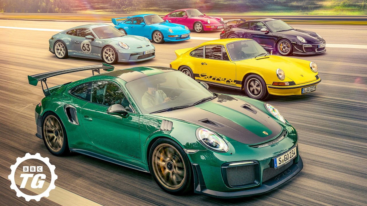 Top Gear Decides The Best Porsche 911 Ever! | 4K