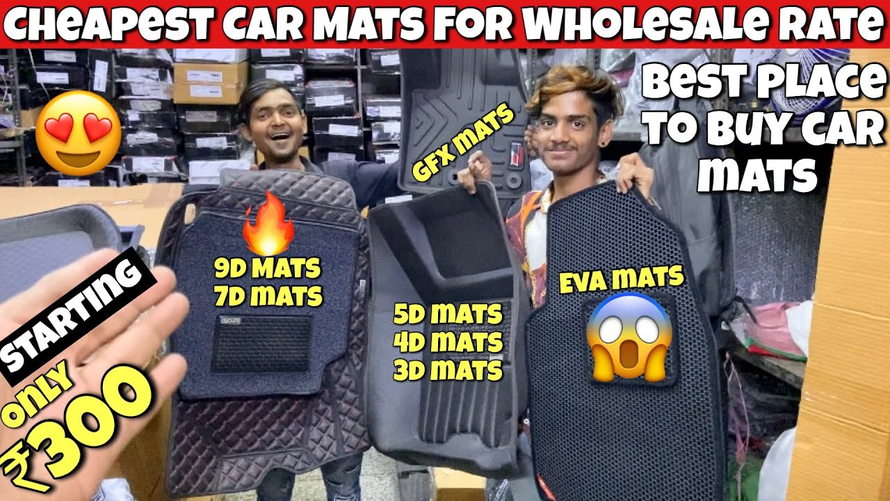 Cheap Car Mats For Wholesale Rate🔥Cheapest Car Mat😍Best Place To Buy Car Mats👌7D Mats|5D Mats|GFX