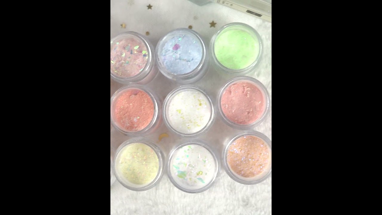Feishi acrylic powder YC73-84, Subcribe for chameleon, aurora, agnetic cat eye, holographic, chrome