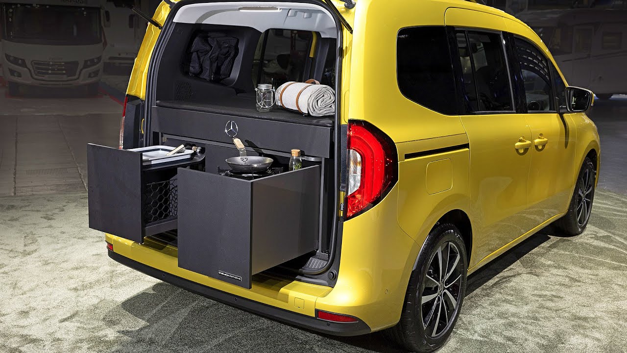 New Mercedes-Benz T-Class Marco Polo (2023) | Micro Camper | FIRST LOOK & Module details