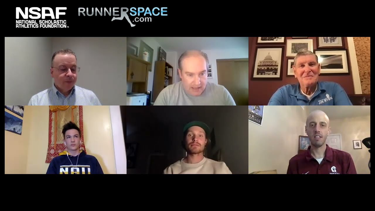 NSAF/RunnerSpace.com Epic Milers Roundtable: Hobbs Kessler, Alan Webb, Drew Hunter and Jim Ryun!