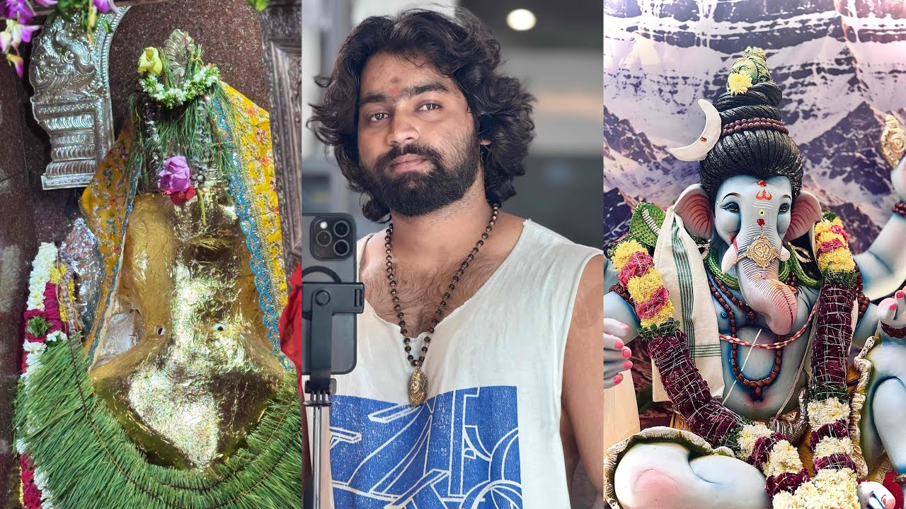 Ganesh Day 3️⃣🔥 | Bappa Vachadu&hellip; Vibe Vere Level 🙏 | Telugu Daily Vlog