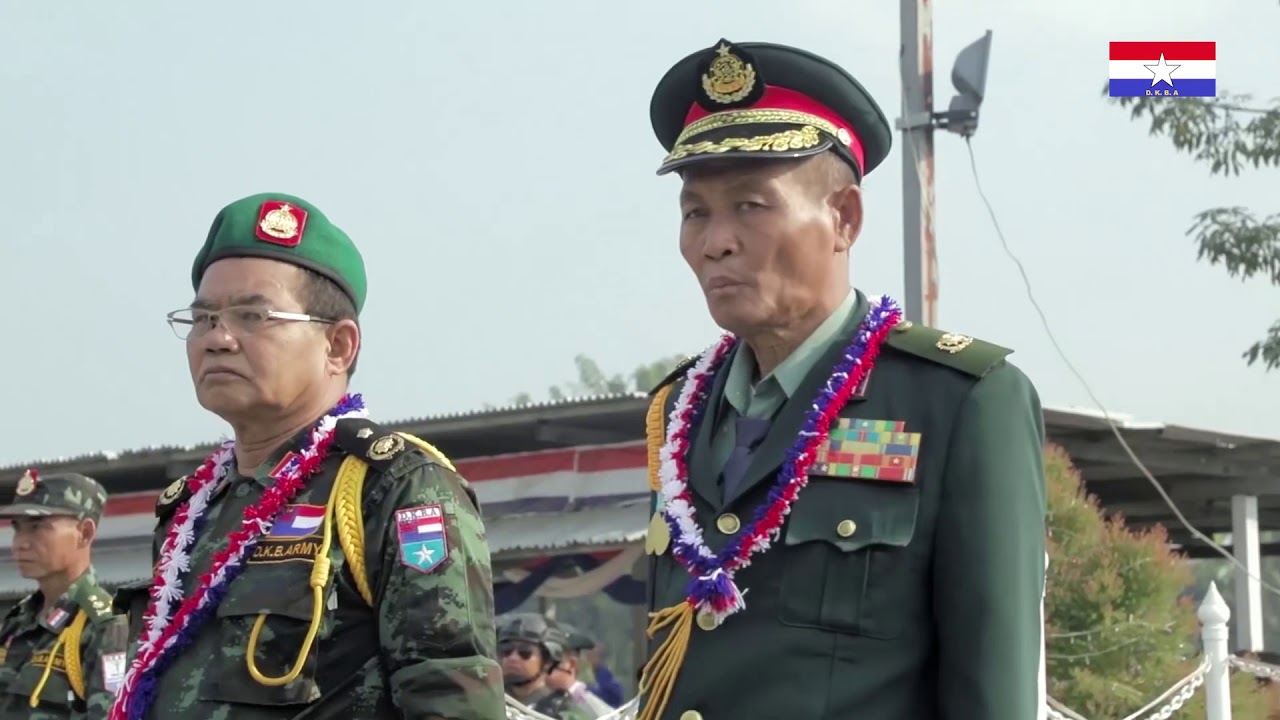 25th DKBA Day Anniversary,  Soneseamyaing, Karen State, Myanmar. (21-12-2019)