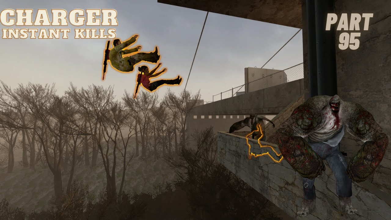 LEFT 4 DEAD 2 - CHARGER УБИЙСТВО МГНОВЕНИЙ @ЧАСТЬ 95