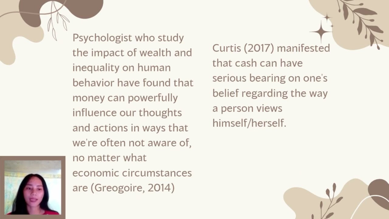 MODULE 8: The Material/ Economic Self (Group 8) | UNDERSTANDING THE SELF