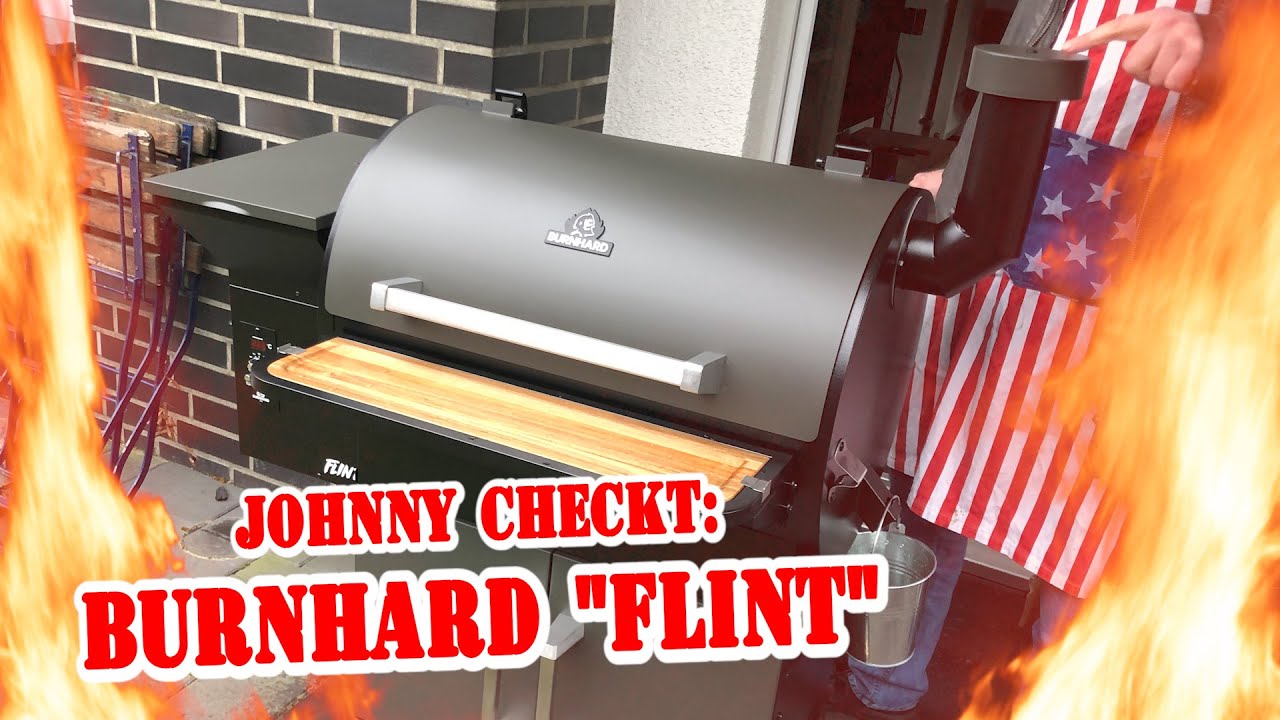 BURNHARD FLINT Pellet Grill kann der was?! BBQ Mein erster Eindruck!- Die Grillshow Special