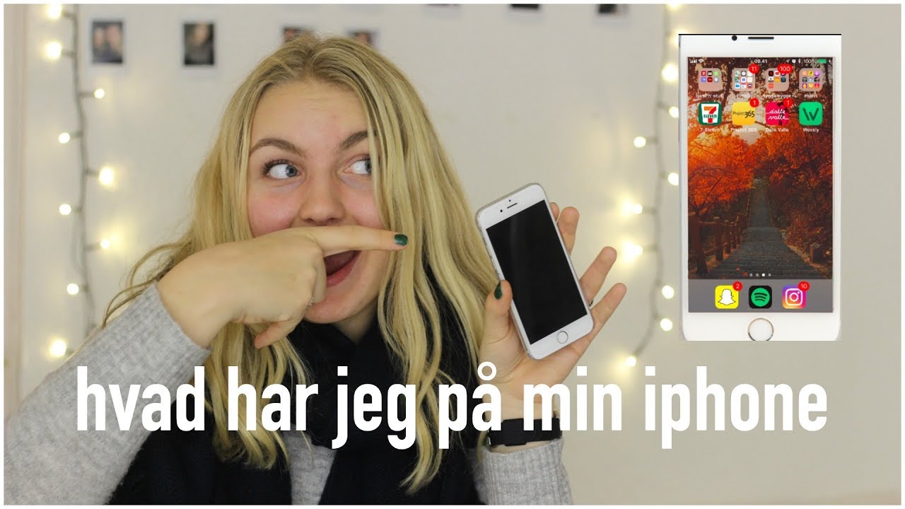 Hvad er der på min Iphone 6?