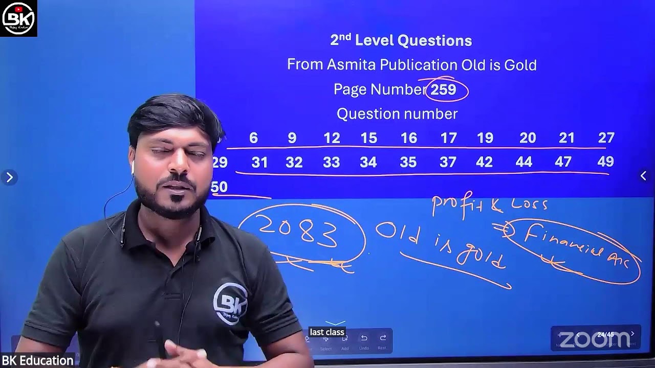 Class 12 2nd Batch 6-5  (Accountancy )