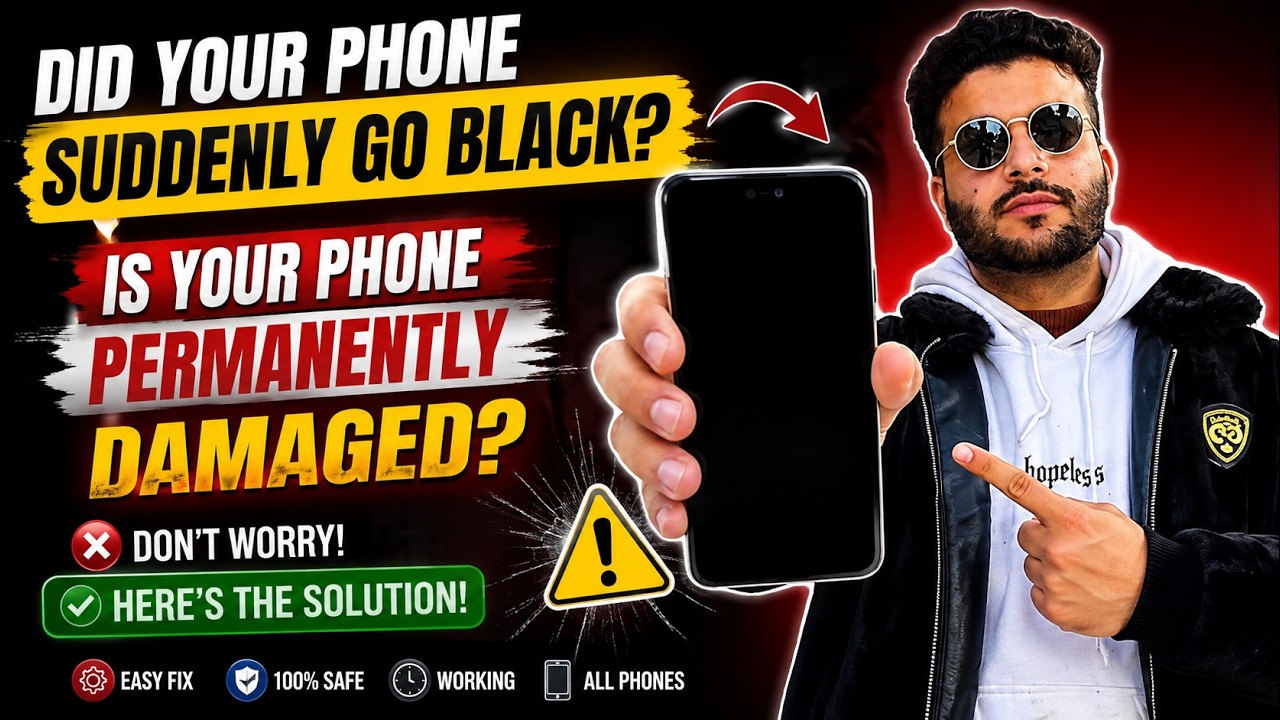 Black screen problem fix | how to fix Black/Blue screen issue | Oppo, Vivo, Realme, Mi , samsung
