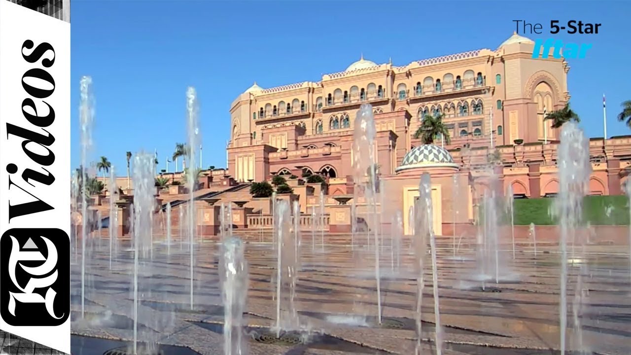 Ramadan in UAE: Iftar at Emirates Palace Abu Dhabi | The 5-Star Iftar