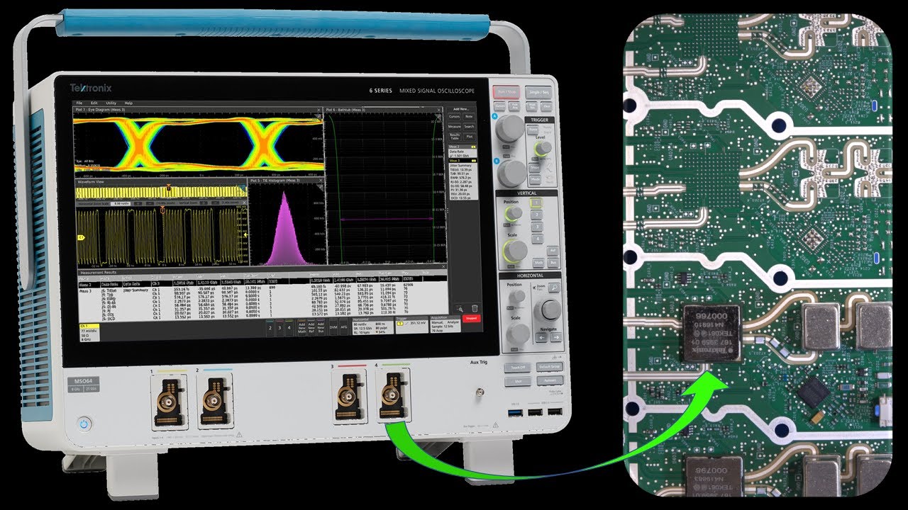 TSP #172 — Обзор, разборка и эксперименты с 4-канальным мультиплексором Tektronix 6-Series 25 Гвы...