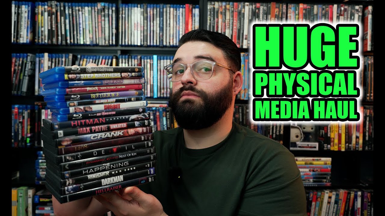 Huge Physical Media Haul | Movie Haul #4