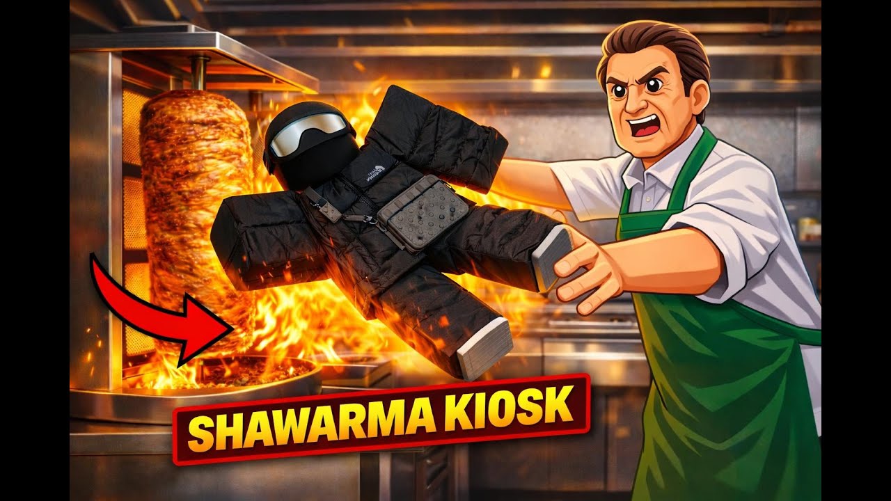 ICH ARBEITE ALS SCHAWARMA MAN(ICH STERBE)