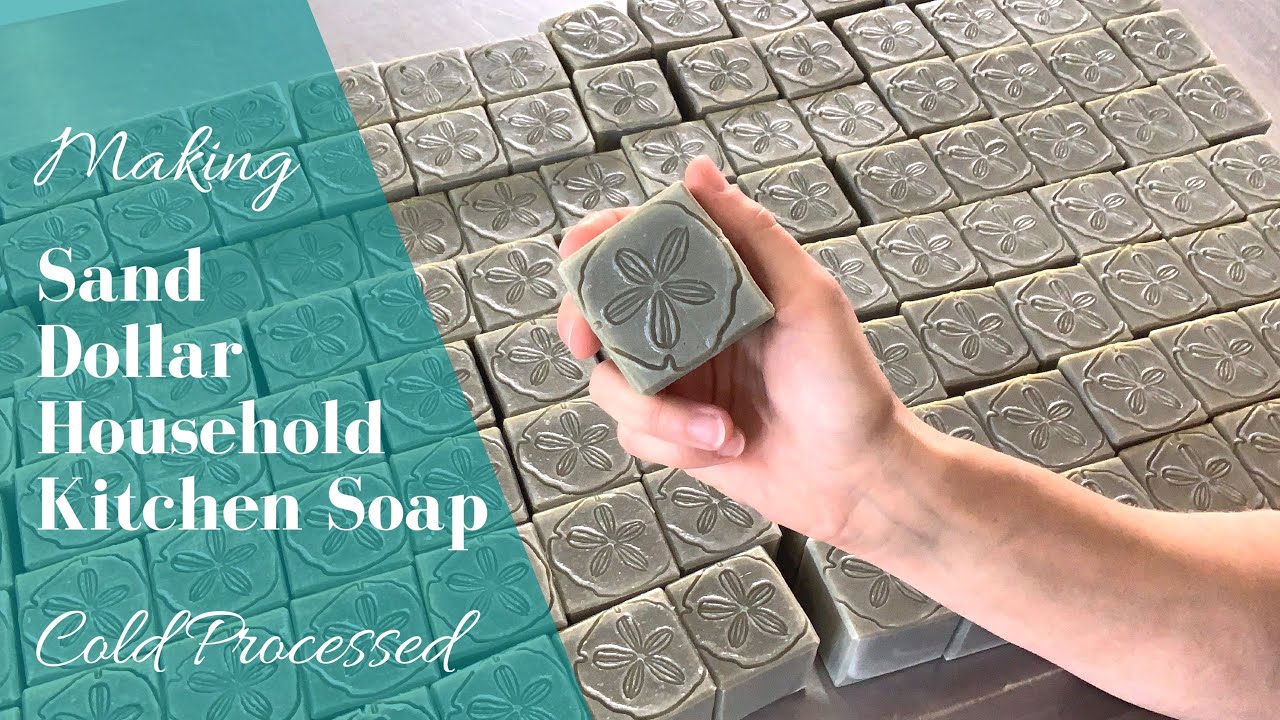 Sand Dollar Household Soap Cold Processed