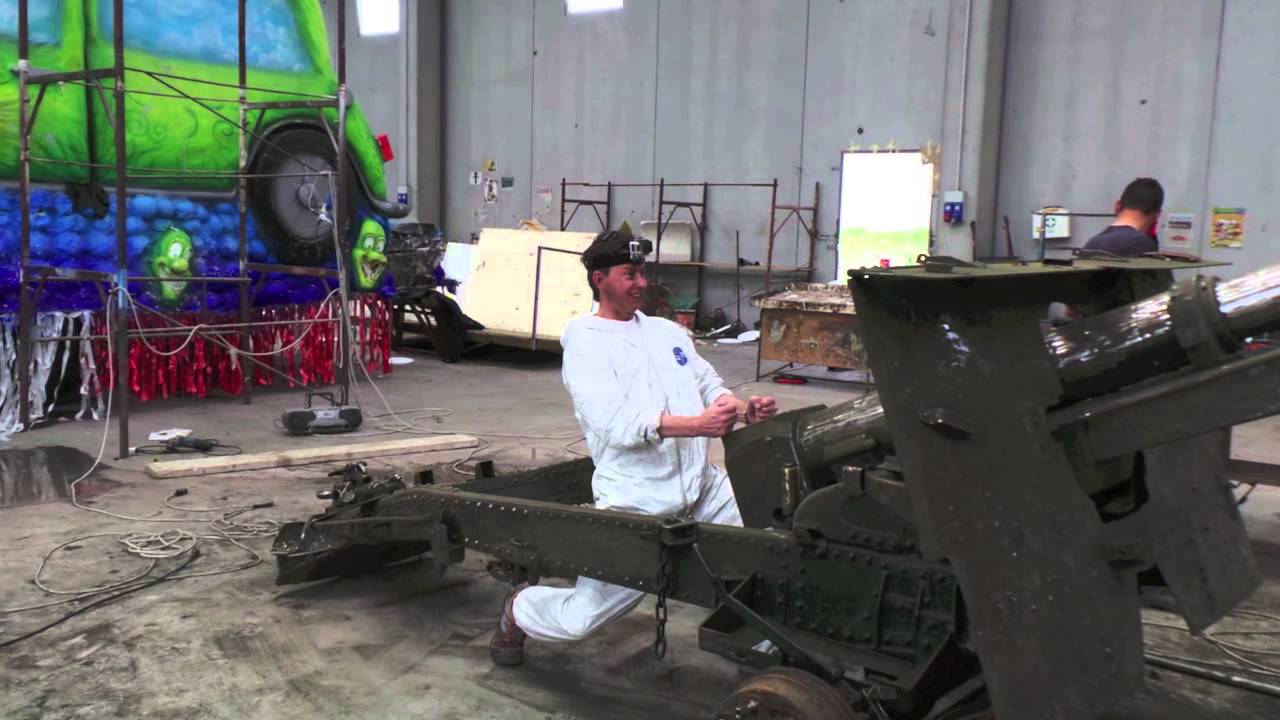 Pontecorvo Gun refurbished 70 years after WWII conquer of the Hitler Line 2015