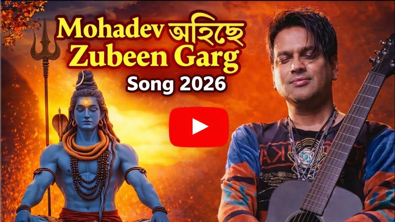 মহাদেৱ আহিছে//জুবিন গাৰ্গ//Assamese New song 2026