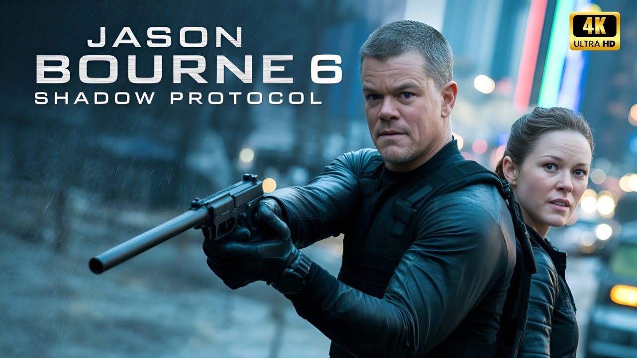 Jason Bourne 6 (2026) Movie | Matt Damon, Julia Stiles | Facts And Review Fanmade
