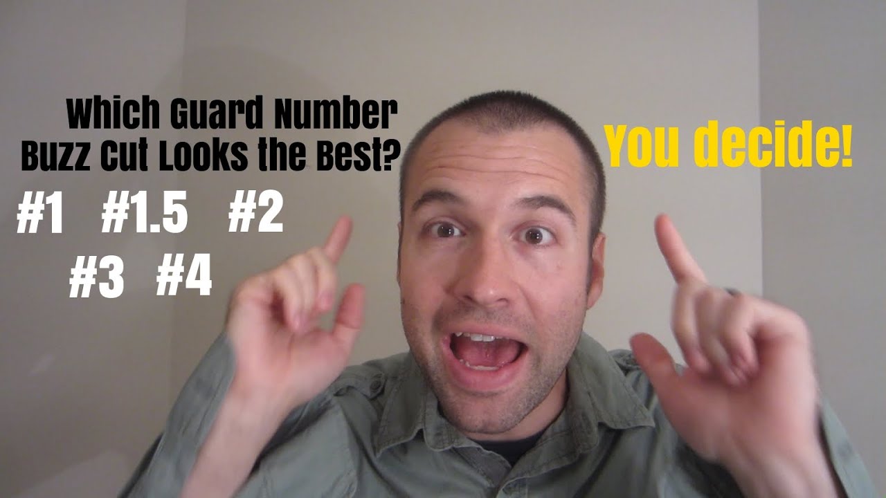 Receding Hairline: Which Guard Buzz Cut Looks the Best? You Decide!