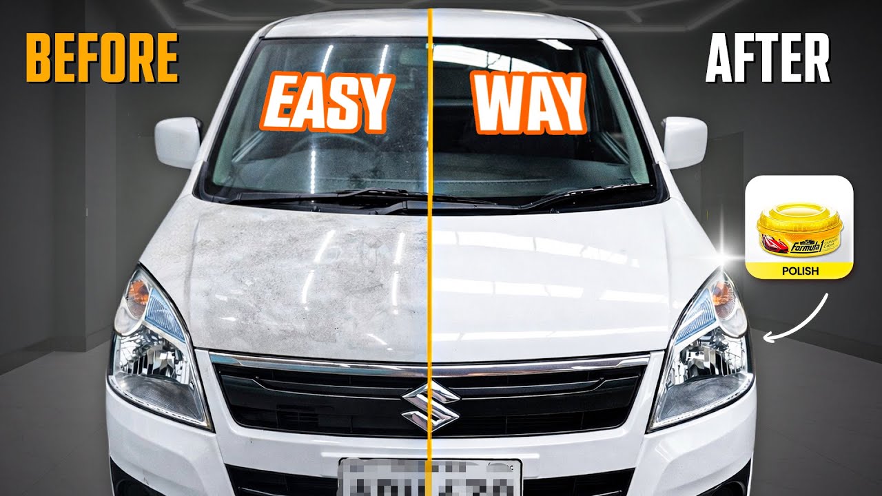 How to Compound Polish at Home | Car Wax for Extra Shine, Gloss & Paint Protection