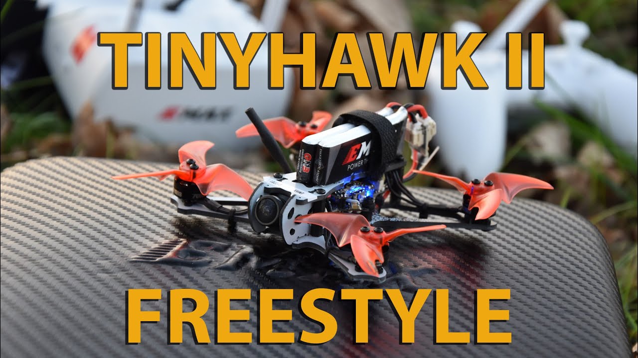 Tani dron wyścigowy FPV - EMAX TINYHAWK II FREESTYLE - UNBOXING