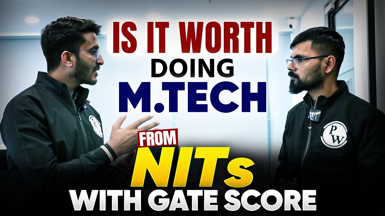 Is It Worth Doing MTech from NITs with GATE SCORE? | Mtech Admission In NIT | Complete Details