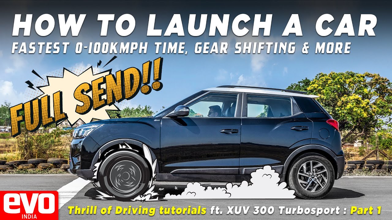 How to launch a manual car | Hand brake turn | Gear Shifting | Heel and toe | evo India