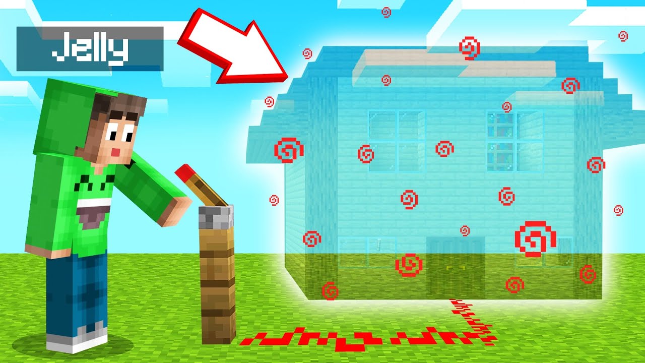Я ПОСТРОИЛ НЕВИДИМЫЙ ДОМ, ЧТОБЫ ТРОЛЛИТЬ СВОИХ ДРУЗЕЙ! (Minecraft)