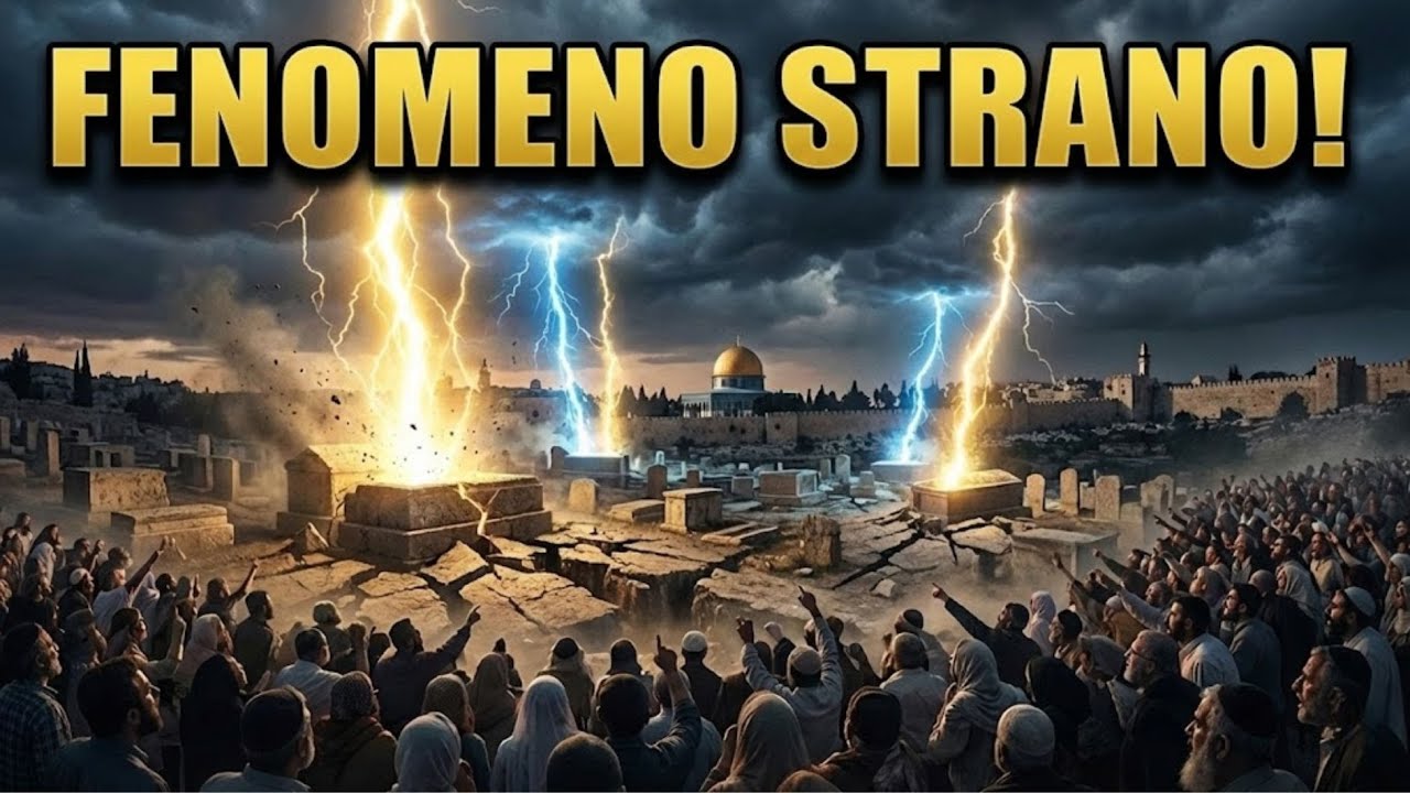 Qualcosa di STRANO sta accadendo ora sul Monte degli Ulivi