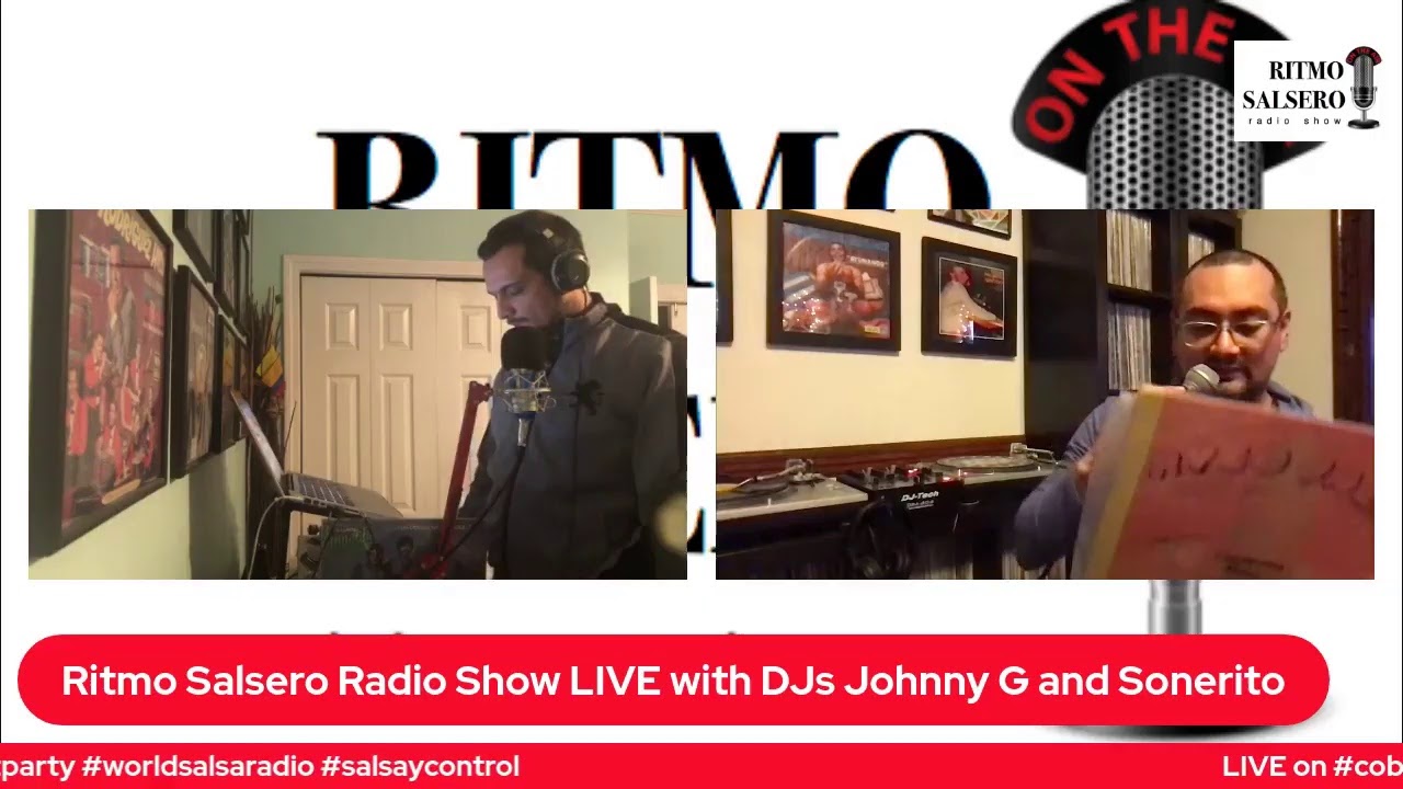 Ritmo Salsero LIVE with DJs Johnny G and Sonerito