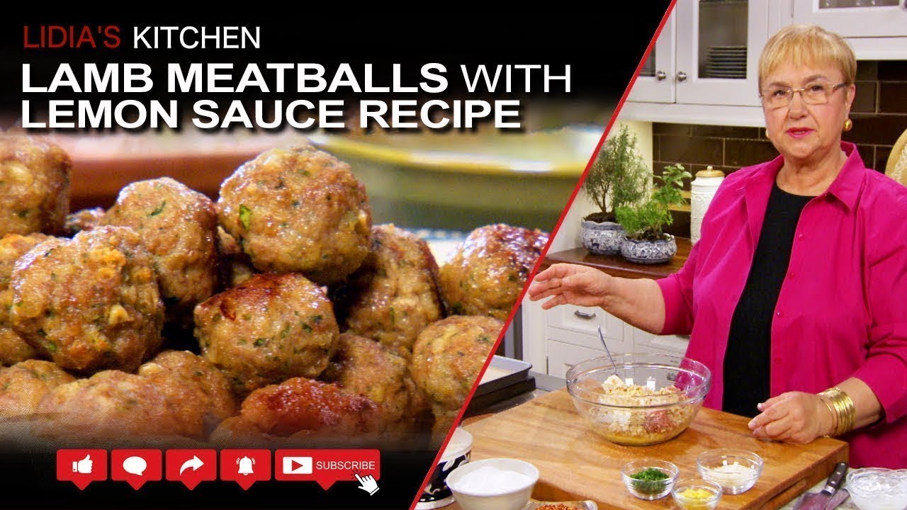 Lamb Meatballs with Lemon Sauce
