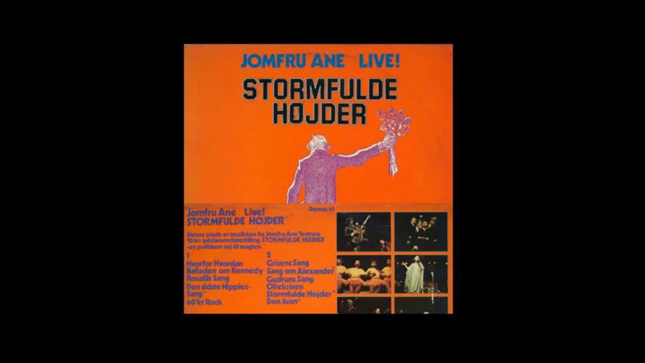 Jomfru Ane Band Live   Stormfulde H&oslash;jder