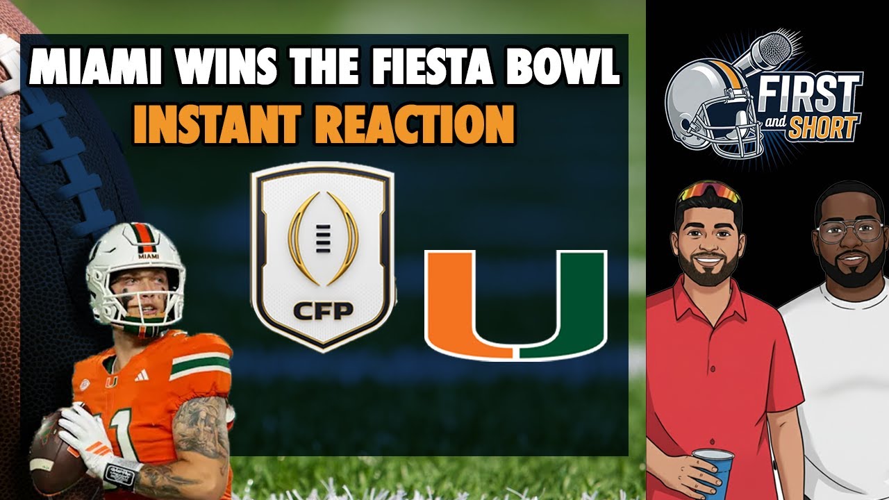 NAIL BITER - Miami beats Ole Miss 31-27 - Headed to the NATIONAL CHAMPIONSHIP - Instant Reaction