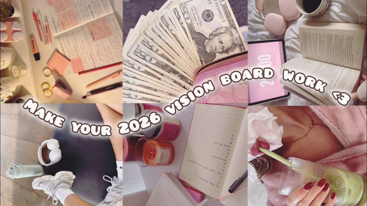 The science behind why vision boards work | 2026 reset 🌟