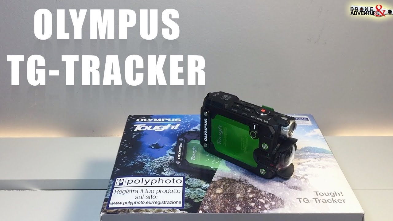 Unboxing Olympus TG Tracker  Sports Cam ITA