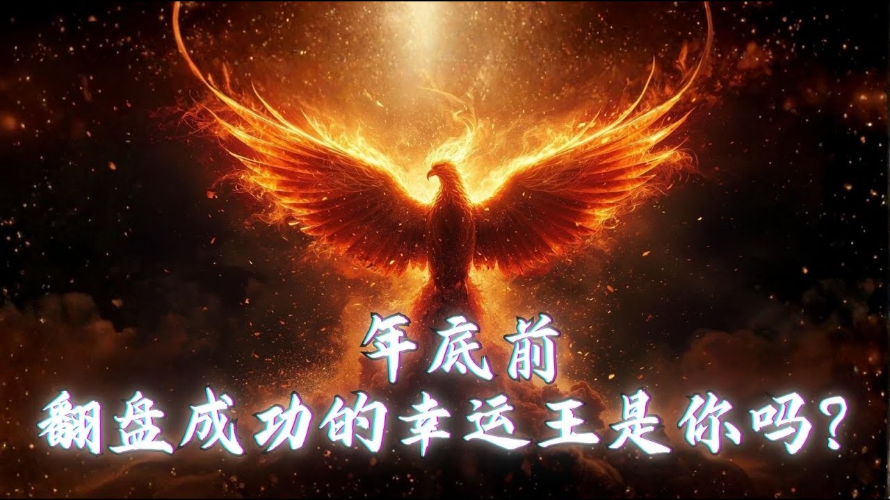 🔥 年底前是否能绝地逢生？翻盘成功的幸运王是你吗？2025前最后一次能量转折占卜