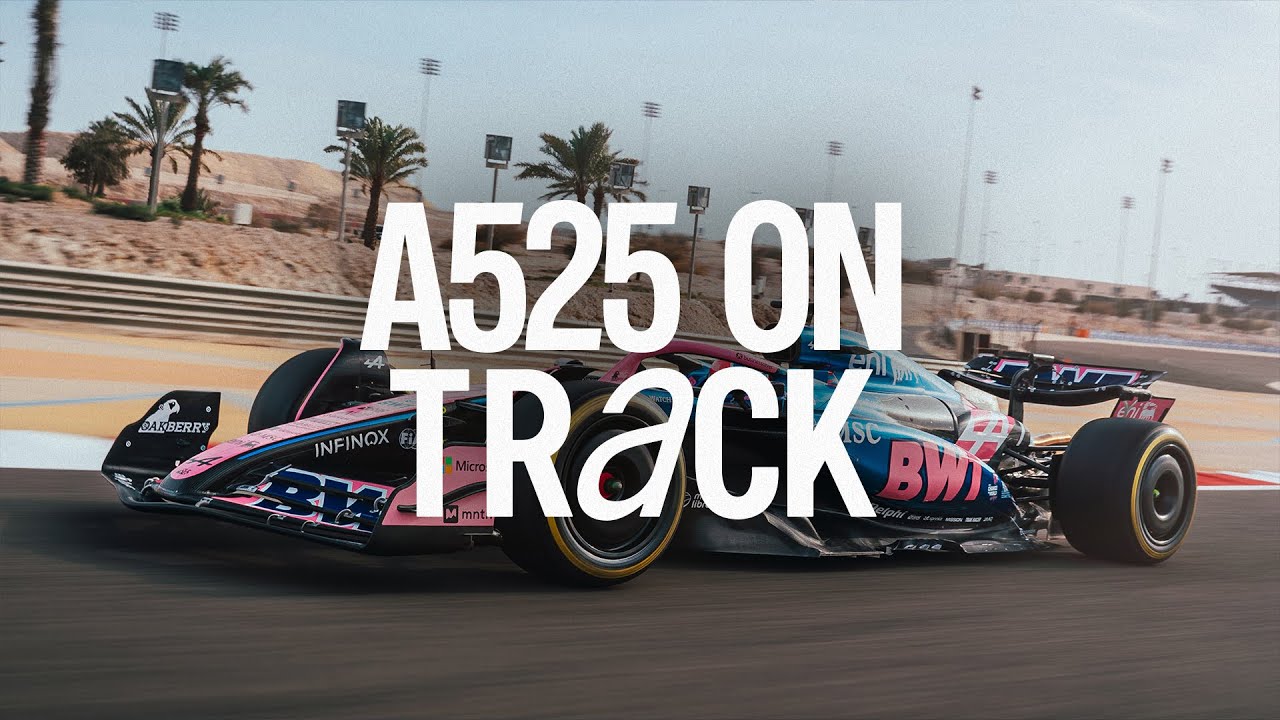 ALL THE ANGLES: A525'S FIRST LAPS 🎥