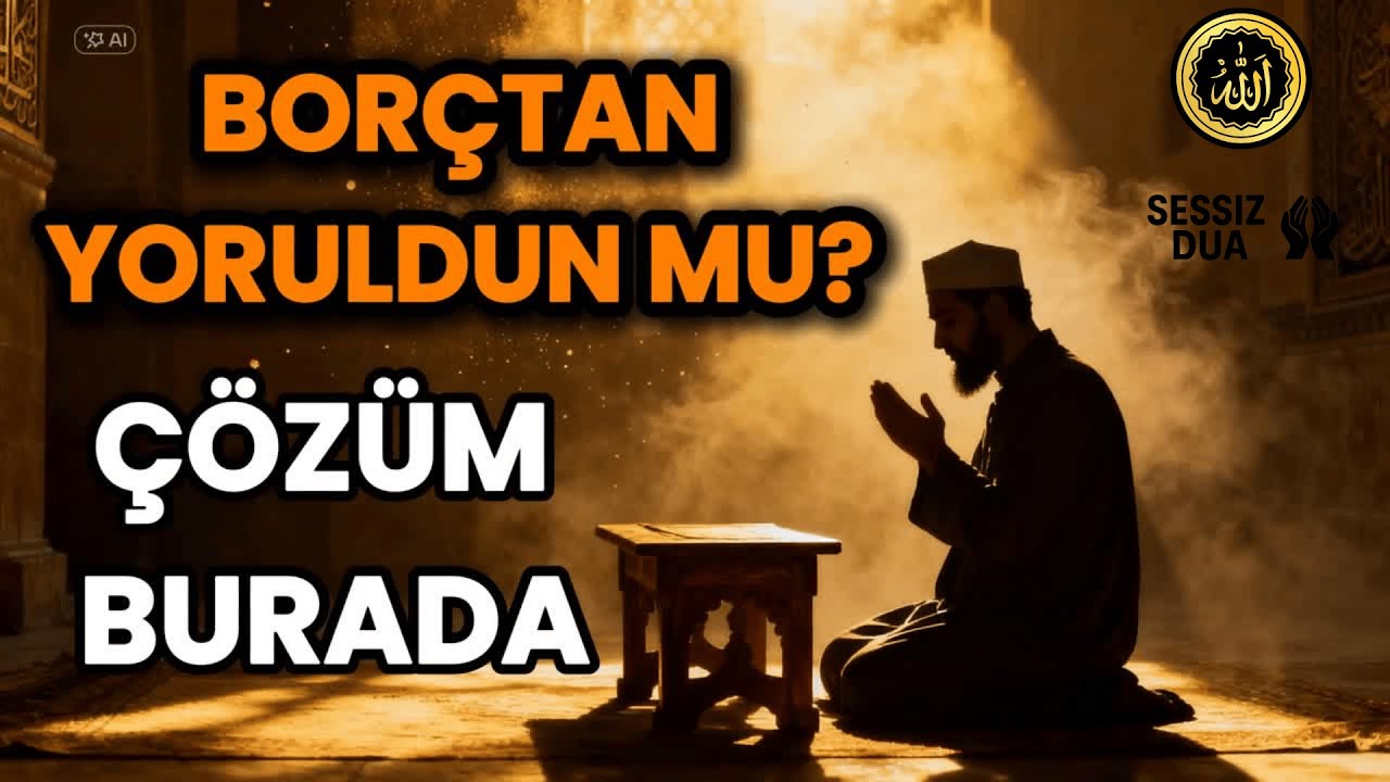 BORÇ SENİ YORUYOR MU? Allah Diyor ki: BEN BURDAYIM